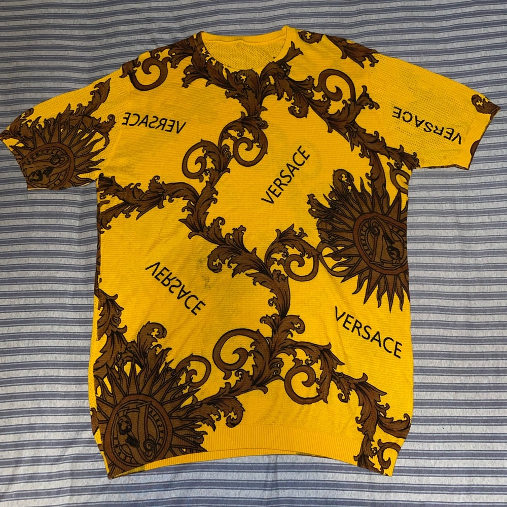 Short sleeve Versace knit